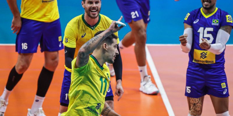 Seleção masculina vence Austrália na estreia da Liga das Nações