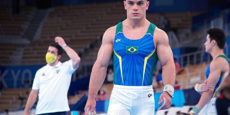 Ginasta Caio Souza fatura bronze na Copa do Mundo na Croácia