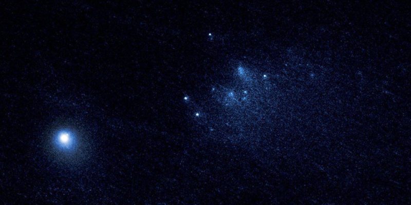 Hubble: como um buraco negro isolado pode ''viajar'' pela Via Láctea