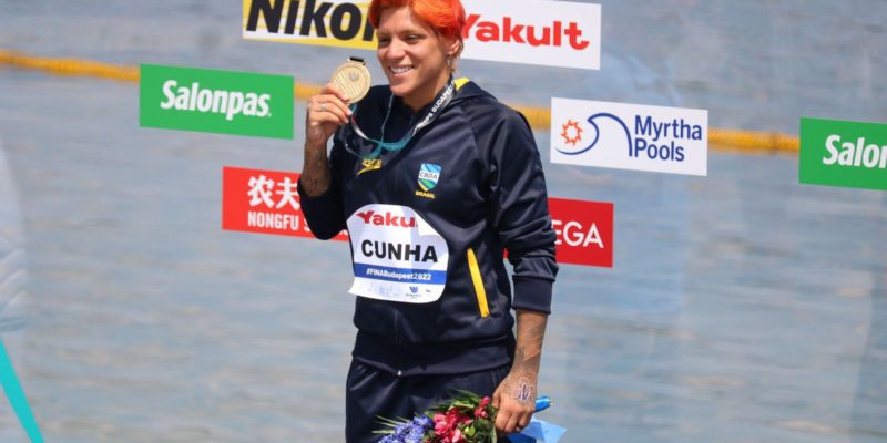 Ana Marcela conquista ouro nos 5 km no Mundial