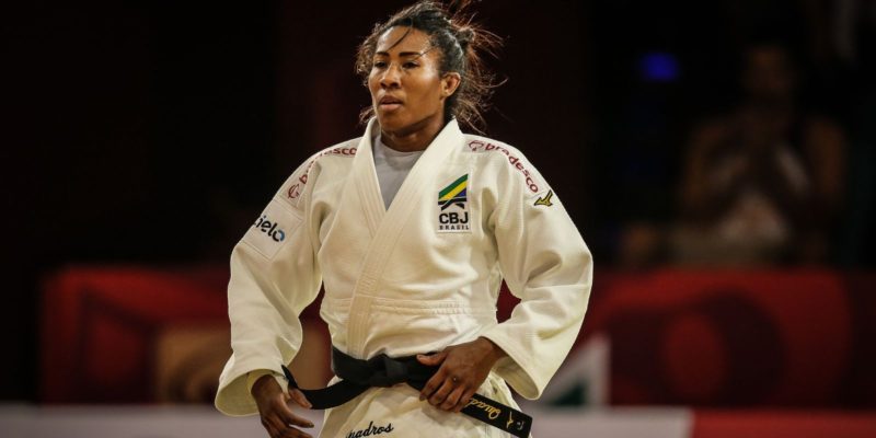 Ketleyn Quadros é prata e Tamires Crude bronze em Grand Slam de Judô
