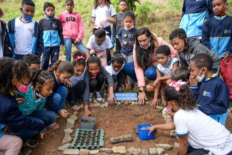 Alunos de escola municipal de Barra Mansa produzem bercario de plantas Felipe Vieira 1
