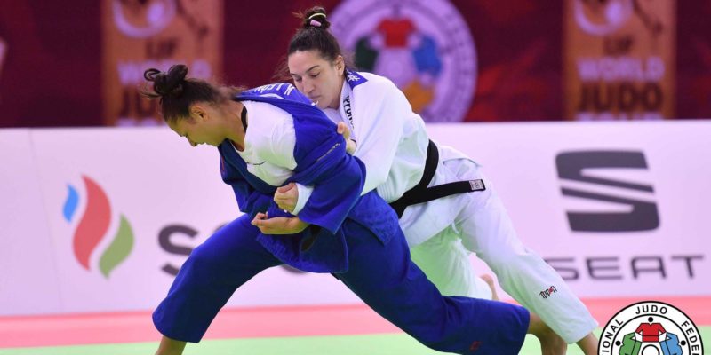 Ippon relâmpago dá bronze a Mayra Aguiar no Grand Slam de Budapeste
