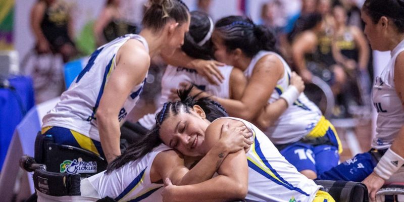 Seleções do Brasil garantem vaga no mundial de basquete sobre rodas