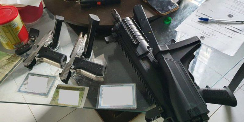 Operação da PF investiga fraude na aquisição de armas, em Teresina