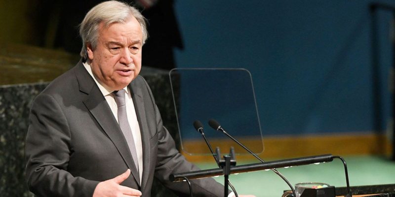 Secretário-geral da ONU condena ameaças de guerra nuclear