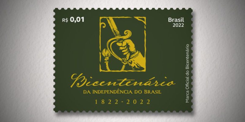 Dia do Selo: Correios lançam estampas de 200 anos da Independência