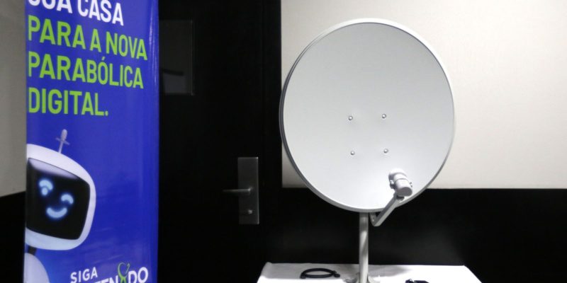 começa agendamento para troca de kits de parabólicas