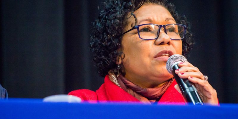 Vera, do PSTU, apresenta sugestões de uso do Rio São Francisco
