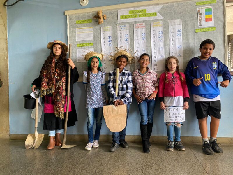 Gincana socioambiental divulgacao