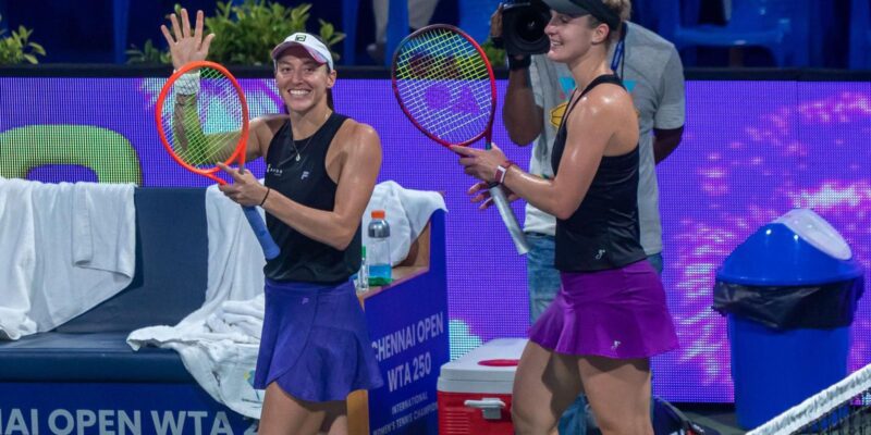 Luisa Stefani se classifica à final de duplas de WTA 250 na Índia