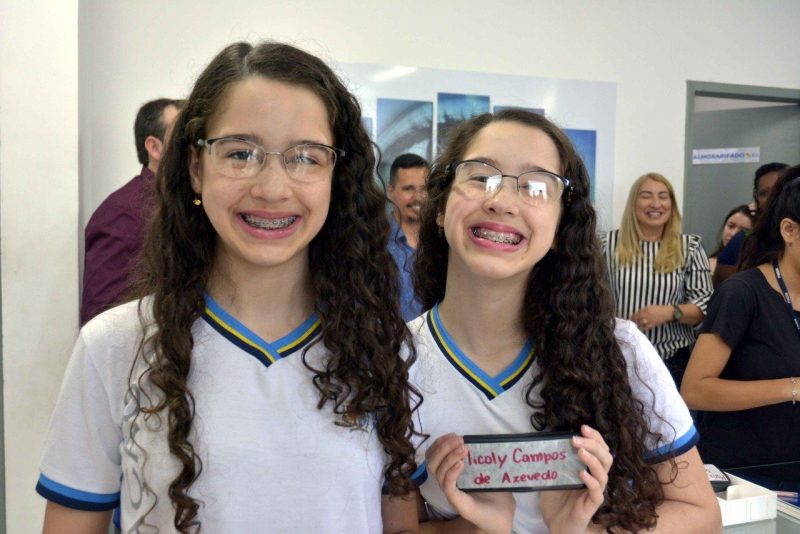 Entrega oculos Paulo Dimas