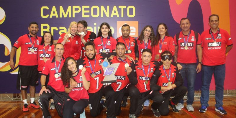 Sesi/SP fatura tricampeonato brasileiro de goalball