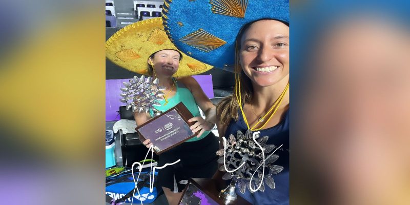 Stefani é campeã de duplas do WTA de Guadalajara e salta no ranking