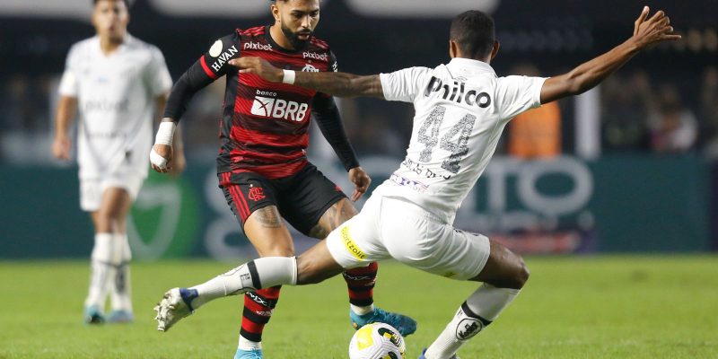 Em clima de Libertadores, Flamengo encara Santos pelo Brasileirão