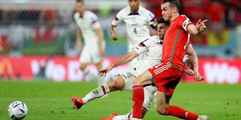 País de Gales e EUA estreiam com empate em 1 a 1 pelo Grupo B