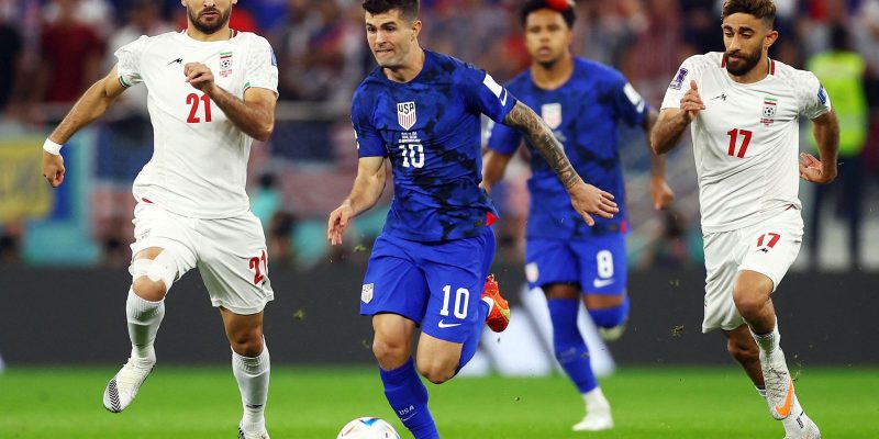 Pulisic decide e Estados Unidos eliminam Irã na Copa do Catar