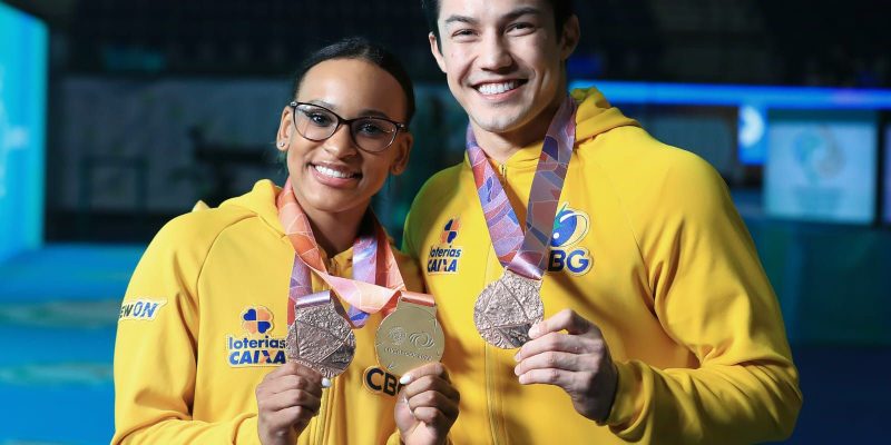 Brasil realiza o melhor Mundial de Ginástica de sua história
