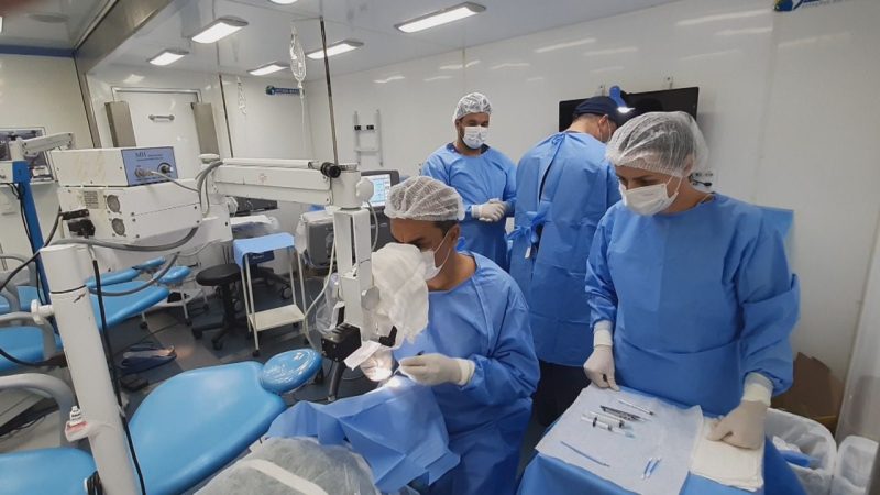 'Revi-VER' realiza última etapa do ano com 280 cirurgias de catarata previstas