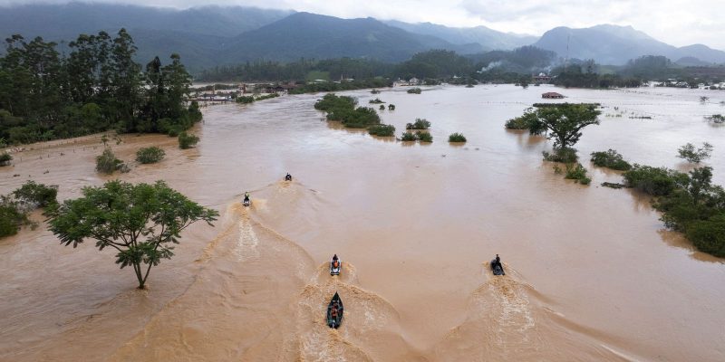 Minas tem 101 municípios em situação de emergência por causa da chuva