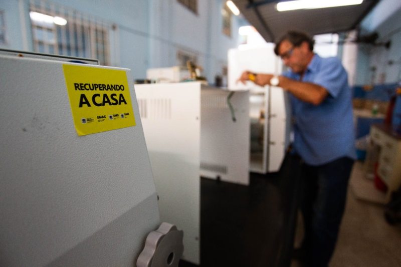 Volta Redonda economiza mais de meio milhão de reais com projeto de recuperação de móveis e eletrodomésticos