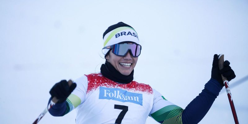 Aline Rocha conquista 3ª medalha no Mundial de Esqui Paralímpico