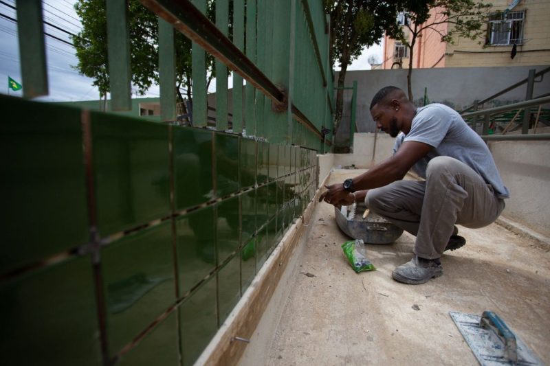 Obras da UBSF Santa Cruz chegam à fase de acabamento, em Volta Redonda