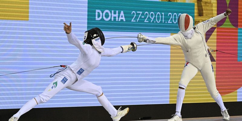 Nathalie Moellhausen brilha e vence Grand Prix de espada de Doha