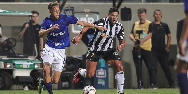 Atlético-MG e Cruzeiro empatam em clássico muito disputado