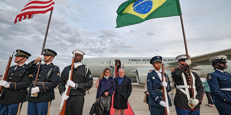 Presidente Lula chega aos Estados Unidos