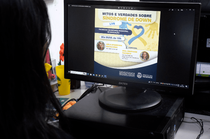 PREFEITURA DE RESENDE REALIZA LIVE SOBRE “MITOS E VERDADES SOBRE A SÍNDROME DE DOWN”, NESTA QUINTA-FEIRA, DIA 30