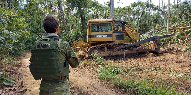 Ibama e PRF desmontam mais de 190 acampamentos na TI Yanomami