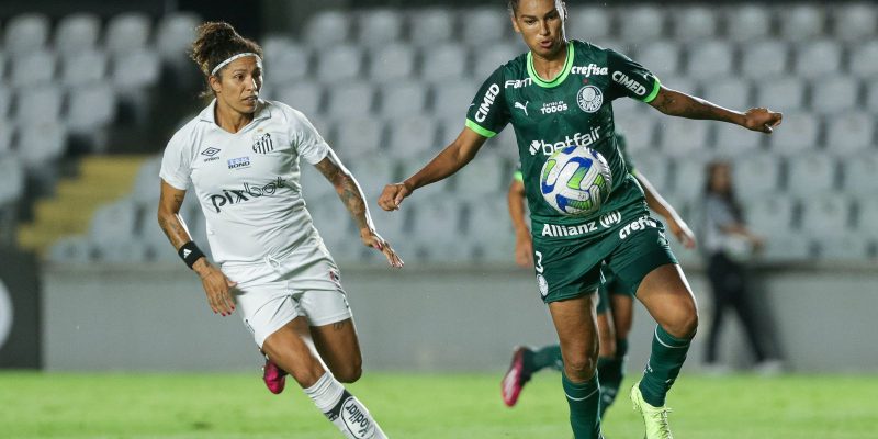 Palmeiras e Santos empatam pela Série A1 do Brasileiro Feminino