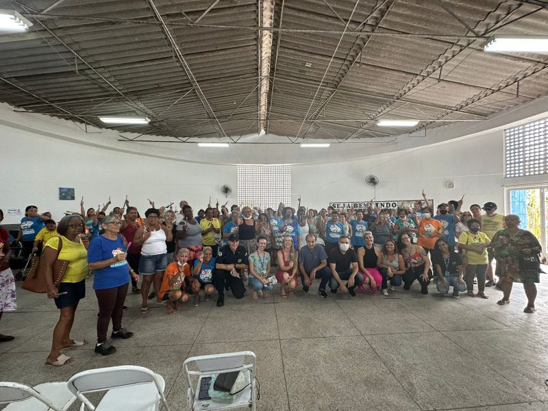 Patrulha do Idoso e Ação Comunitária reúnem 200 idosos em Volta Redonda