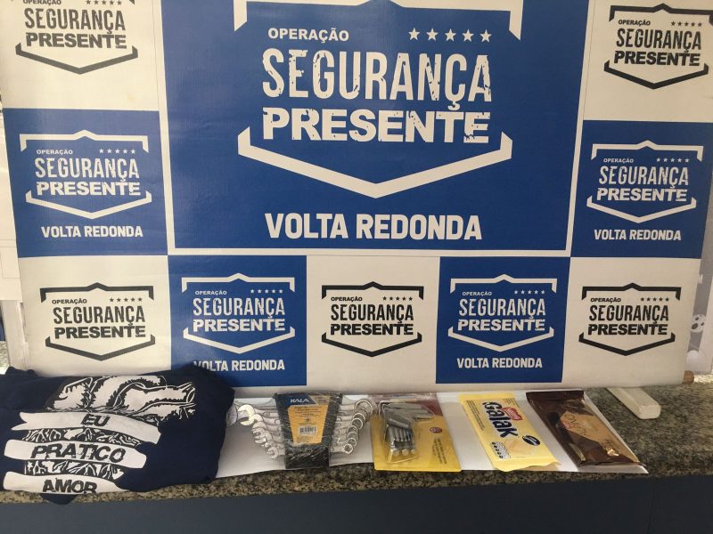 Operação ‘Segurança Presente’ prende suspeito e recupera produto de furto em Volta Redonda