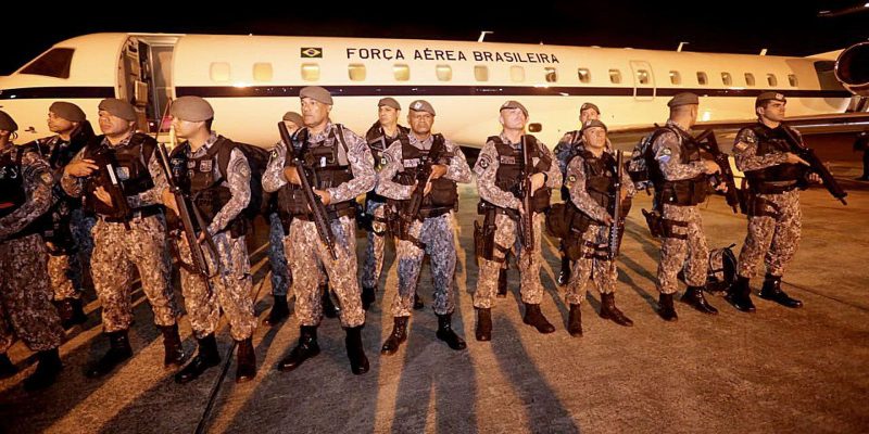 Força Nacional chega a Natal para auxiliar na segurança pública