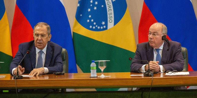 Chanceler russo diz que há interesse em acabar rapidamente com guerra