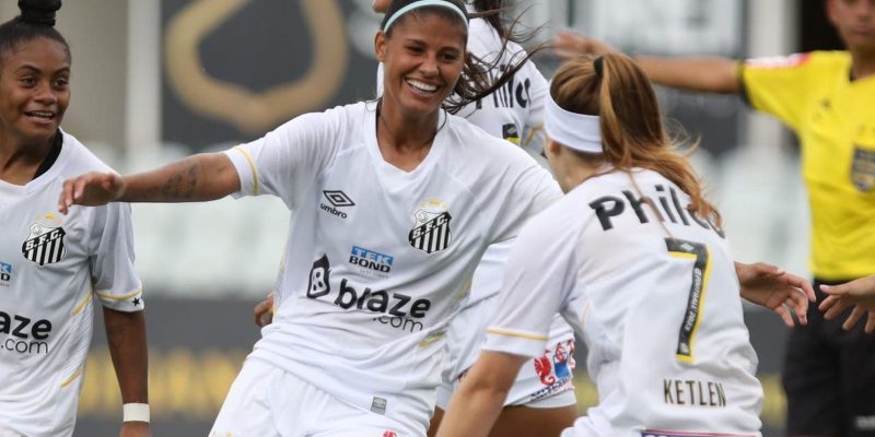 Goleadas de Santos e Cruzeiro marcam o domingo no Brasileirão Feminino