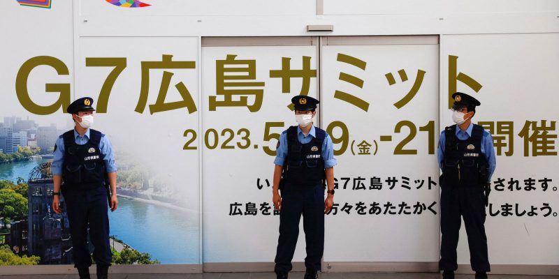 China e sanções à Rússia são pautas da Cúpula do G7 em Hiroshima