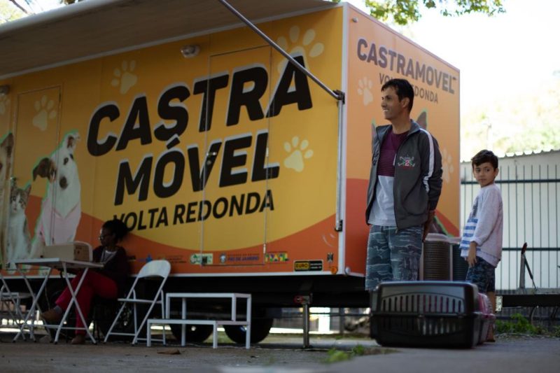 Castramóvel de Volta Redonda encerra atendimento no Açude e segue para o bairro São Sebastião