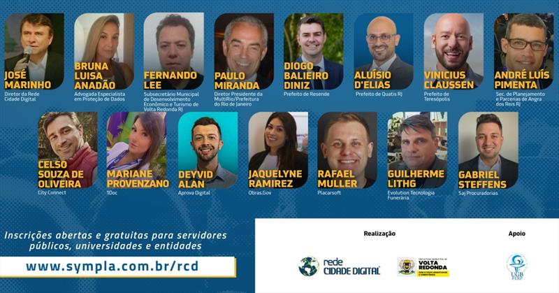 Fórum de Cidades Digitais e Inteligentes acontece nesta quinta (11) em Volta Redonda