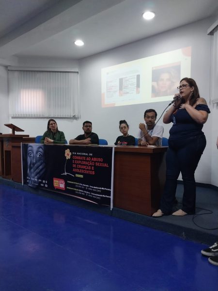 Atividade pelo Maio Laranja reúne adolescentes assistidos pela rede sossioassistencial de Volta Redonda