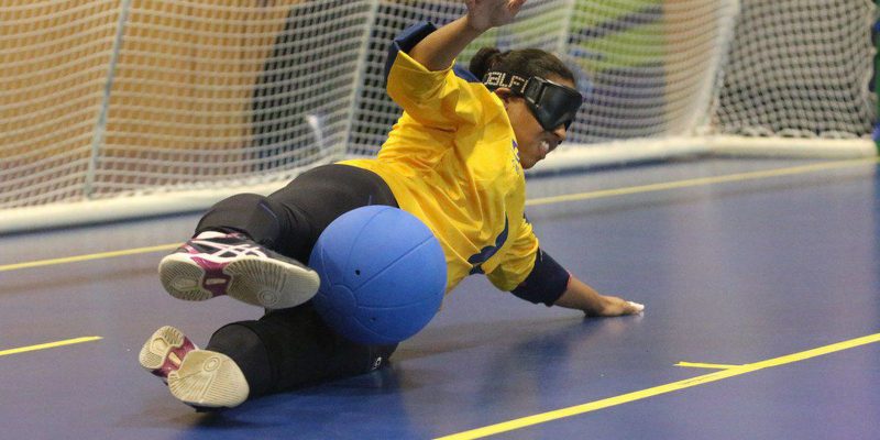 Goalball: seleção feminina estreia com goleada em competição na Suécia