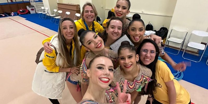 Ginástica rítmica: Brasil leva ouro inédito em etapa da Copa do Mundo