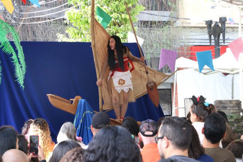 Barra Mansa leva diversao ao publico com espetaculo Moana –