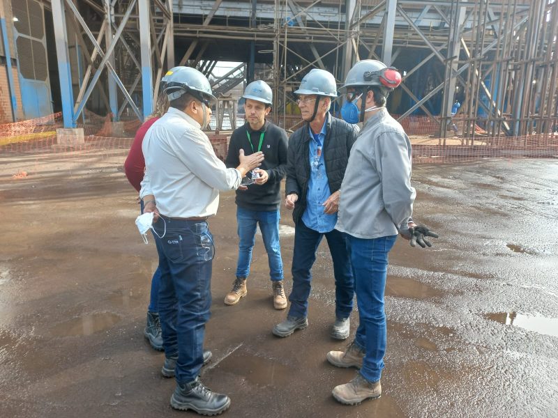 Meio Ambiente da Prefeitura de Volta Redonda inspeciona CSN por pó preto