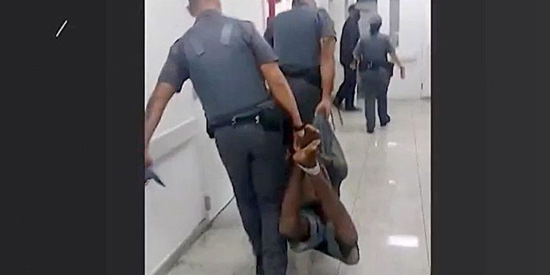 Vídeo de negro carregado amarrado remete à escravidão, condena ouvidor