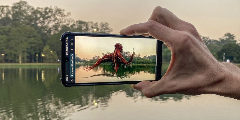 MAM exibe exposição em realidade aumentada no Parque Ibirapuera