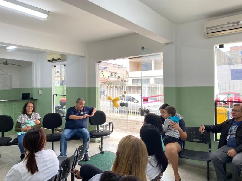 âAgosto Douradoâ: Volta Redonda promove capacitaÃ§Ã£o na AtenÃ§Ã£o PrimÃ¡ria em incentivo ao aleitamento materno