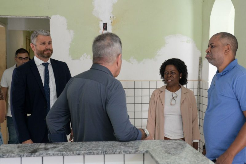 Drable e Fatima acompanham reforma da UBS Centro – Barra